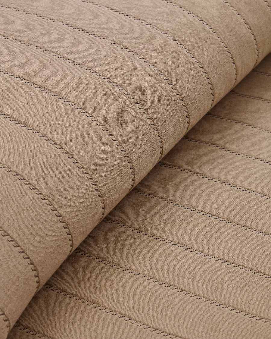 Campllong quilt, 100% beige cotton, for 160/180 cm beds