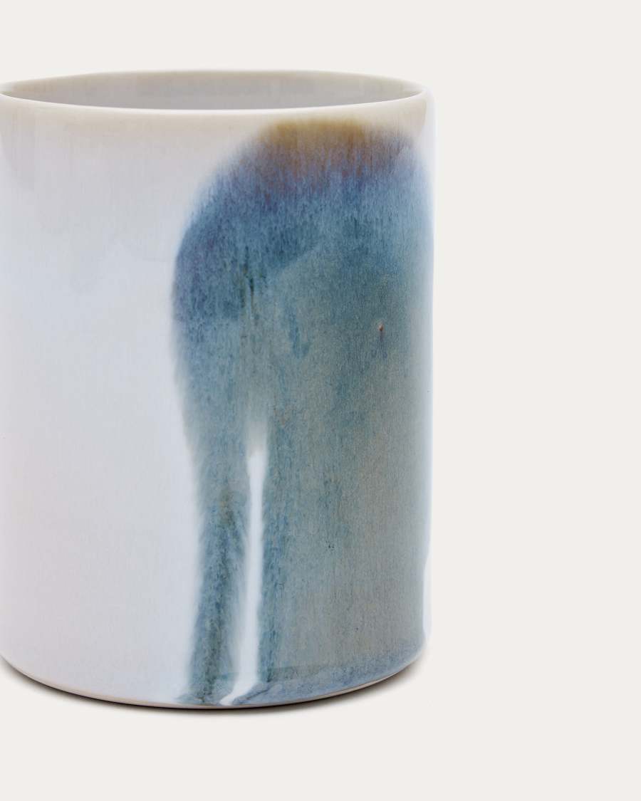 Vejer multicoloured ceramic mug