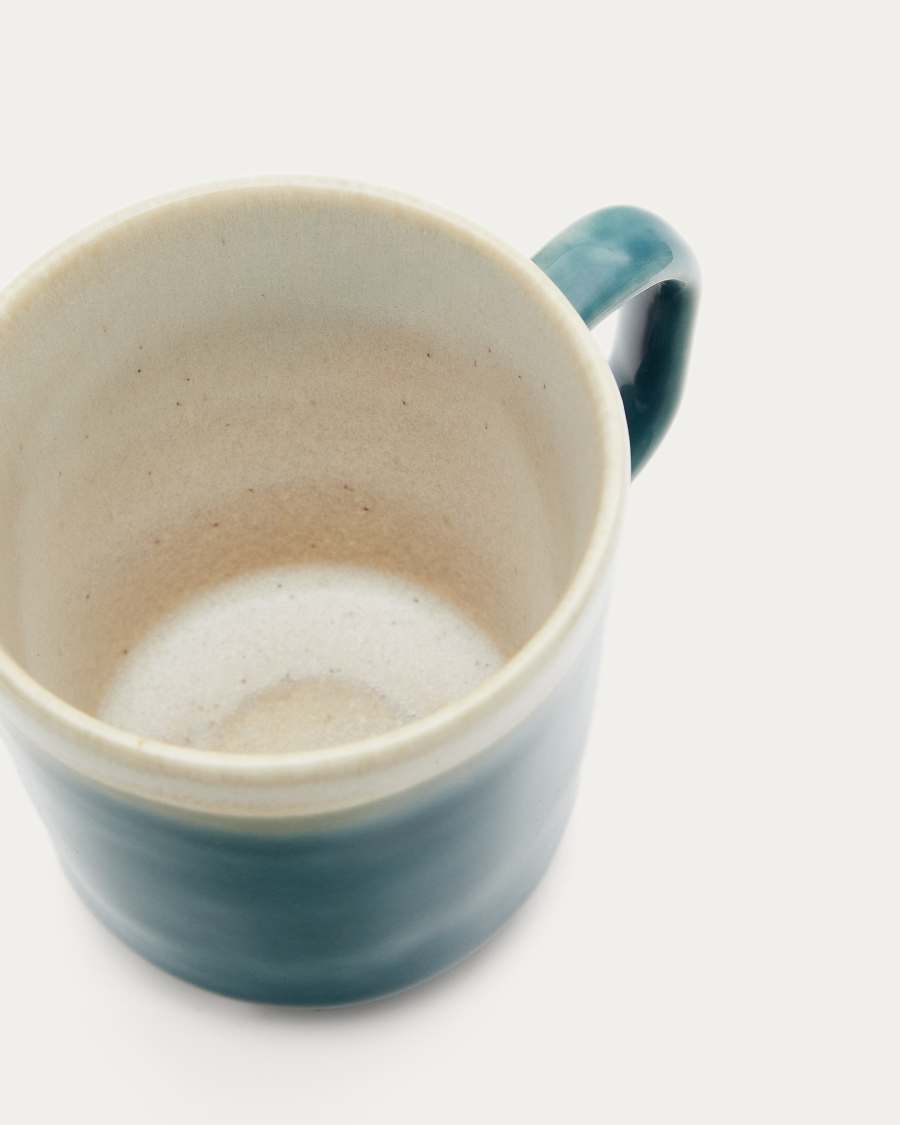 Sanet blue and white, ceramic mug