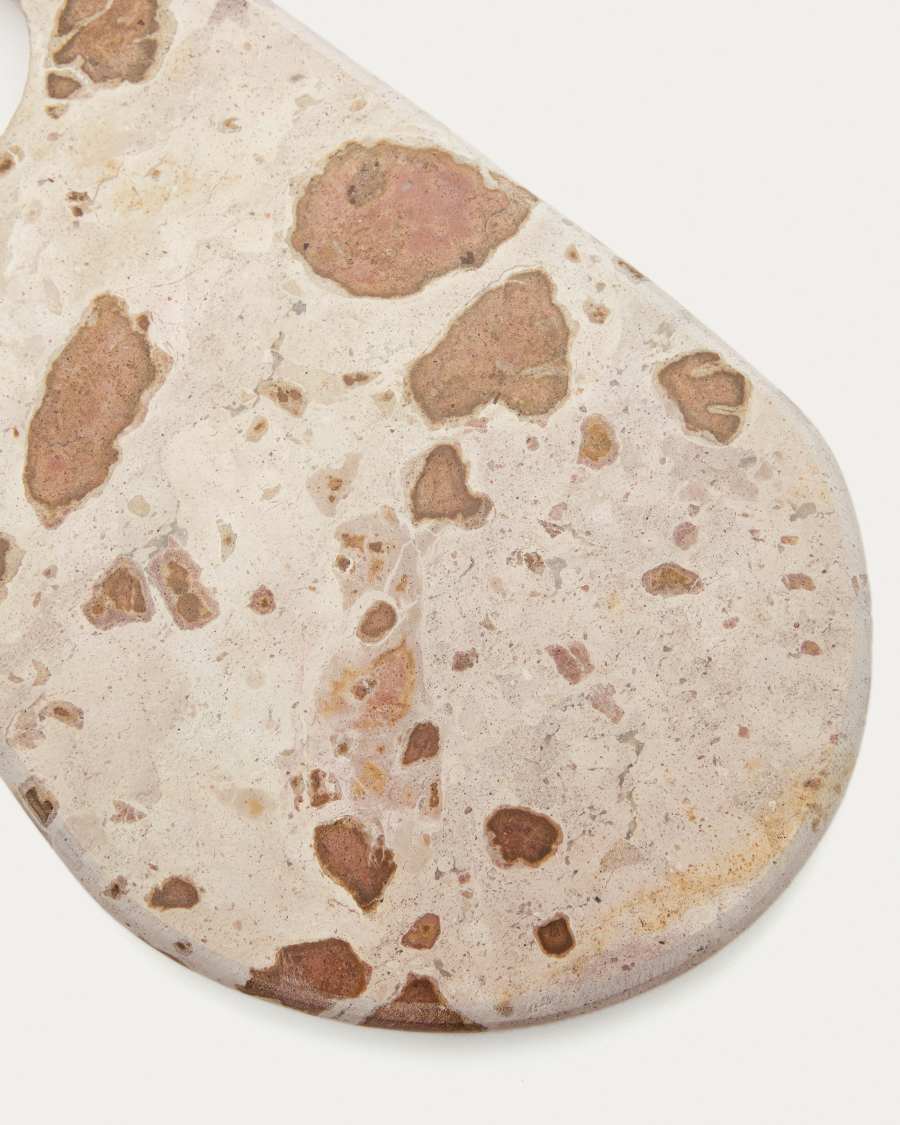 Machelina small beige marble serving board