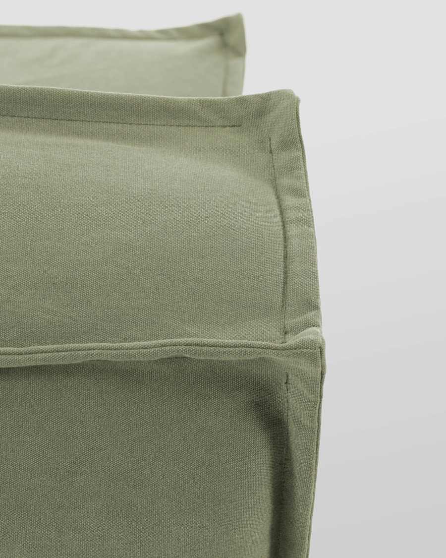 Divano letto Lyanna 90 cm verde