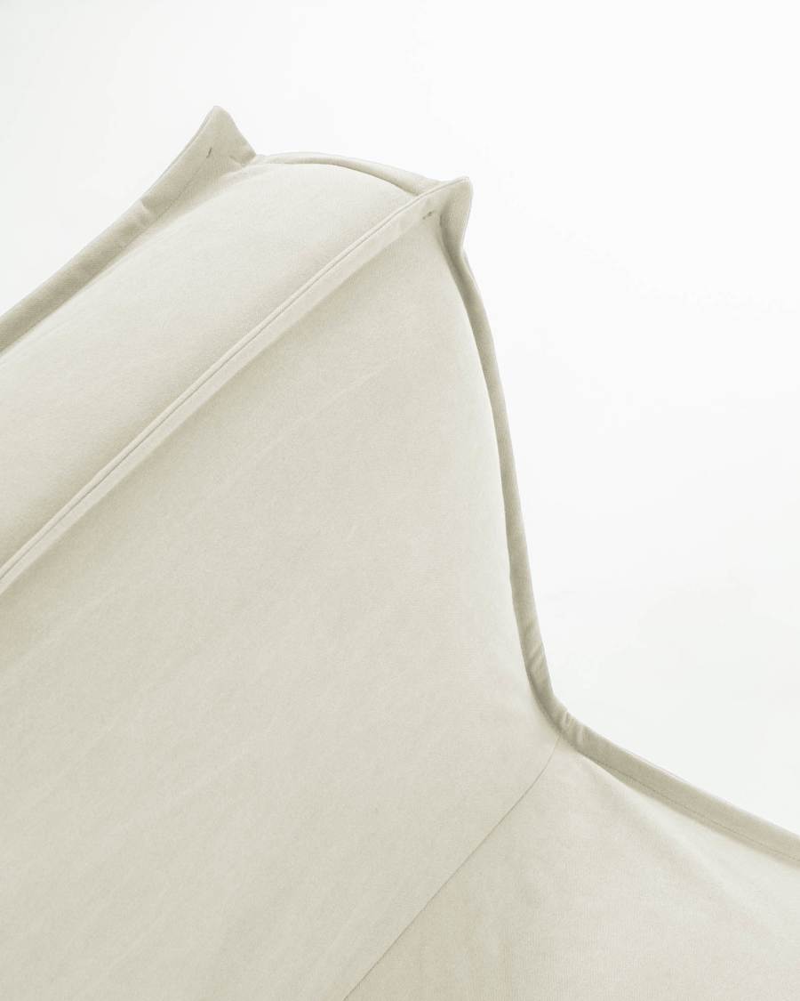 Divano letto Lyanna 90 cm bianco