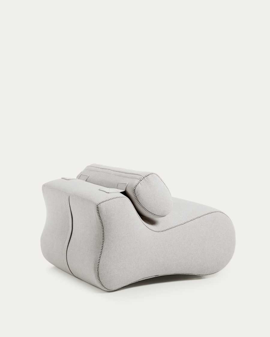 Club armchair in beige