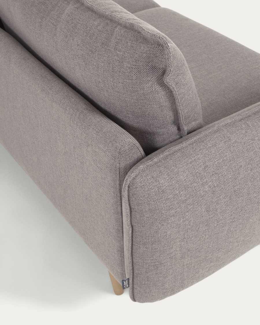 Sofà Carlota 3 places de xenilla gris 213 cm