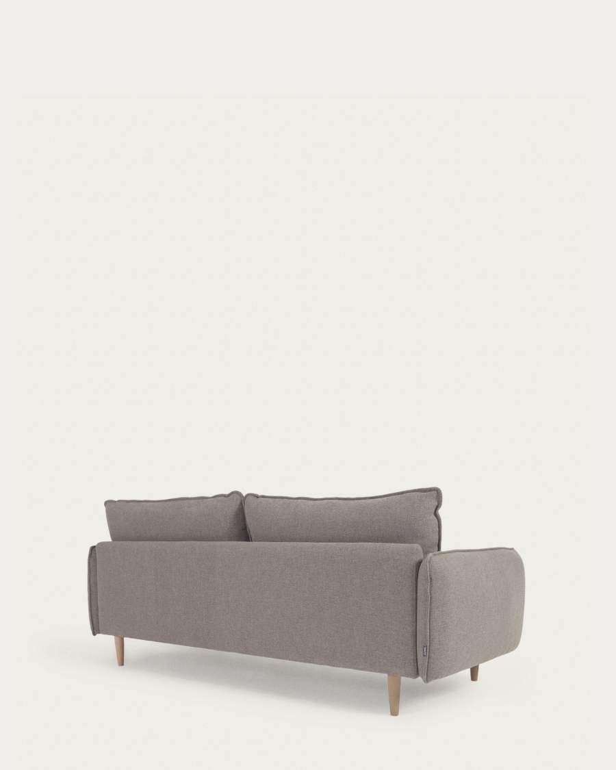 Sofà Carlota 3 places de xenilla gris 213 cm