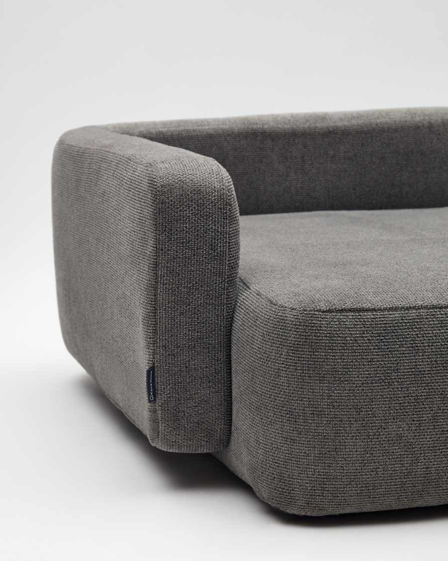 Fodera cuccia grande per animali Bowie grigio scuro 73 x 98 cm