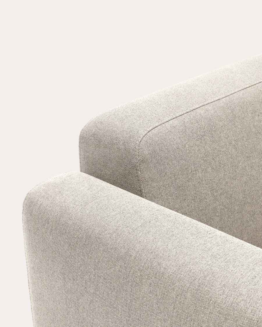 Neom modular armchair in beige FSC Mix Credit