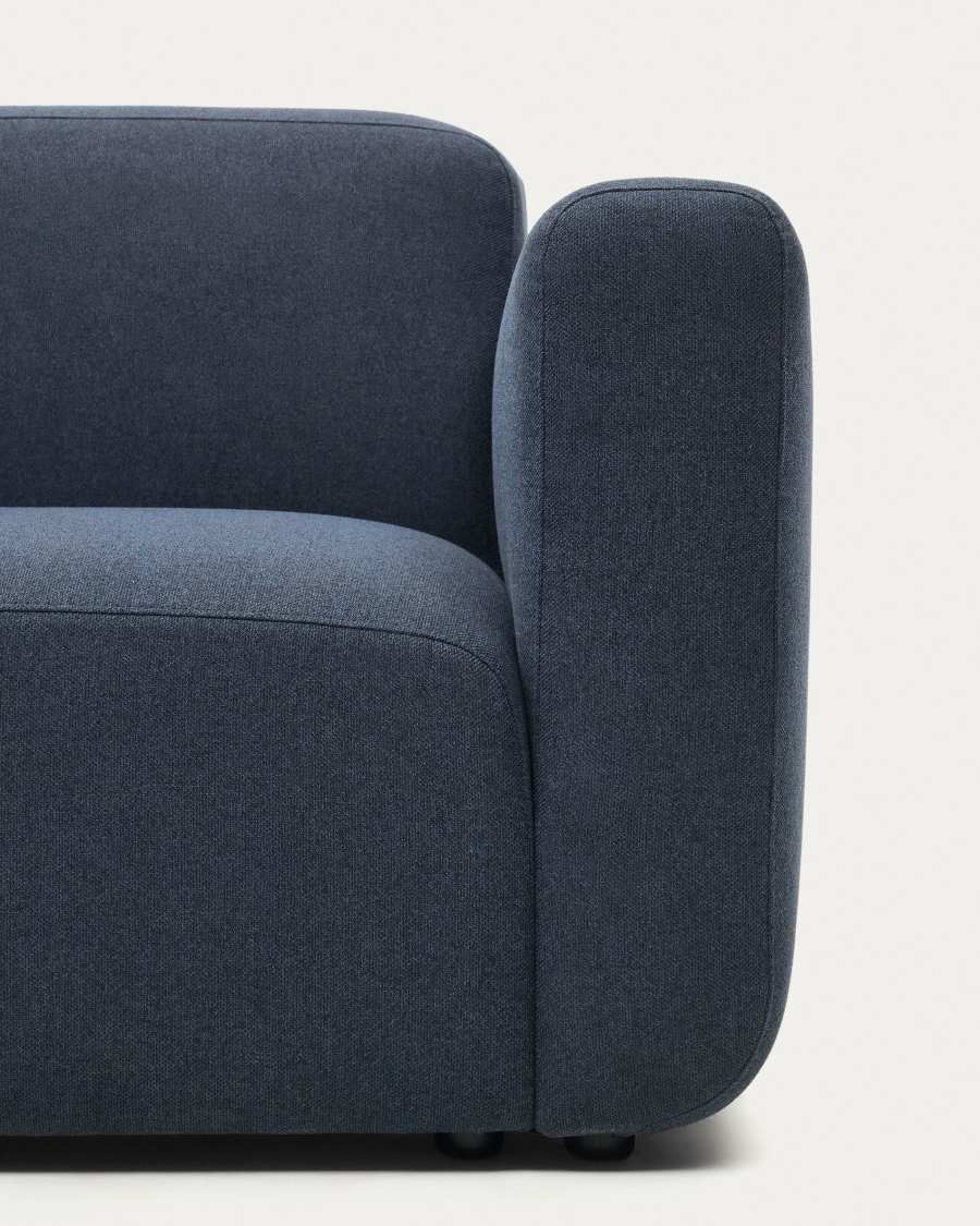 Neom sofa arm in blue FSC Mix Credit