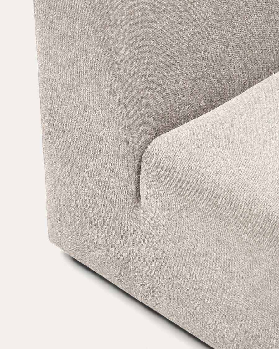 Neom seat module in beige, 75 cm FSC Mix Credit