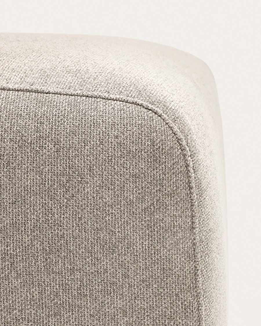 Neom footrest in beige, 75 x 64 cm FSC Mix Credit