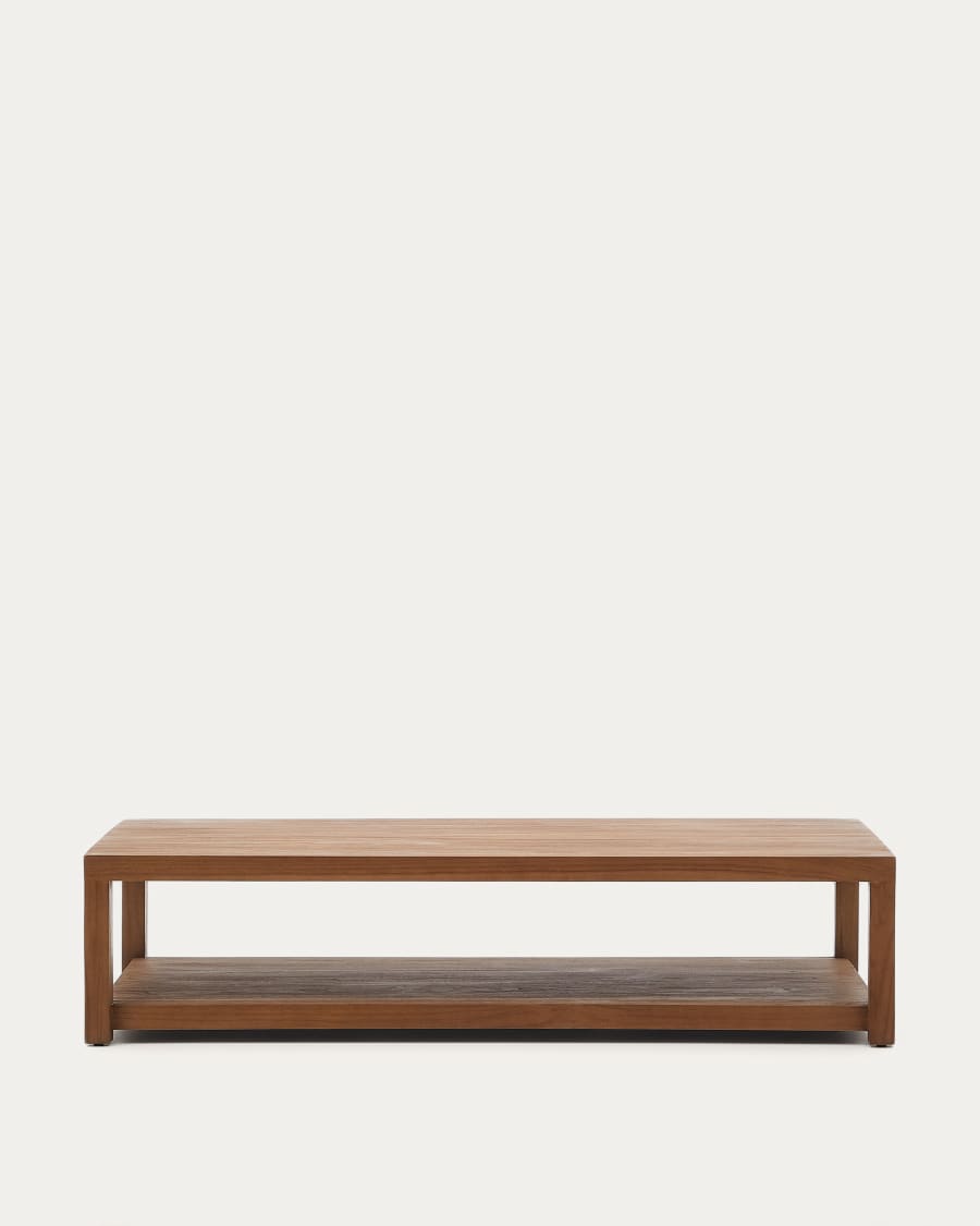 Tavolino da salotto Sashi in legno massiccio di teak 150 x 70 cm