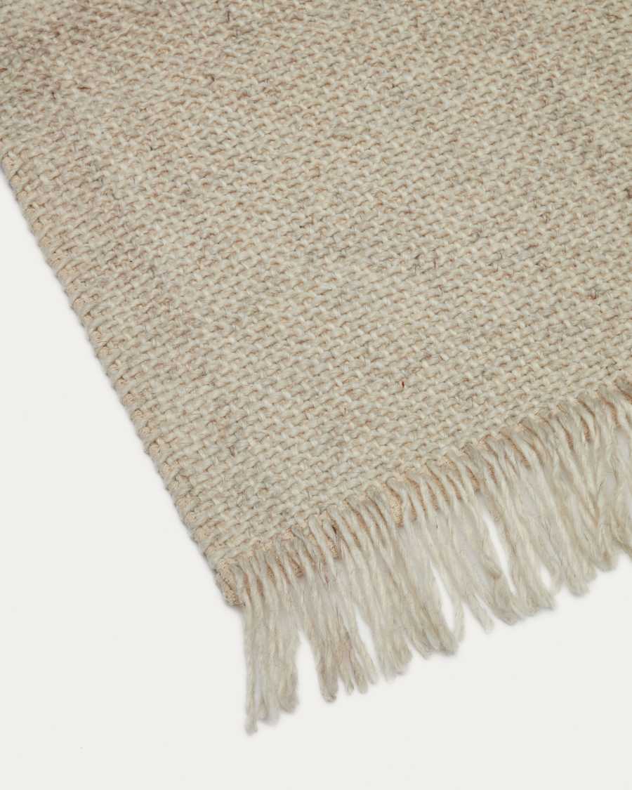 Fornells rug in wool and cotton, 160 x 230 cm