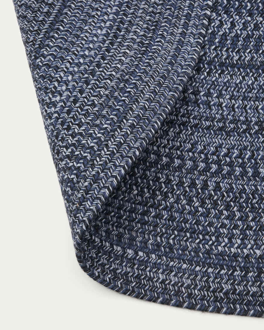 Tapis Sadent 100% PET bleu 200 x 300 cm