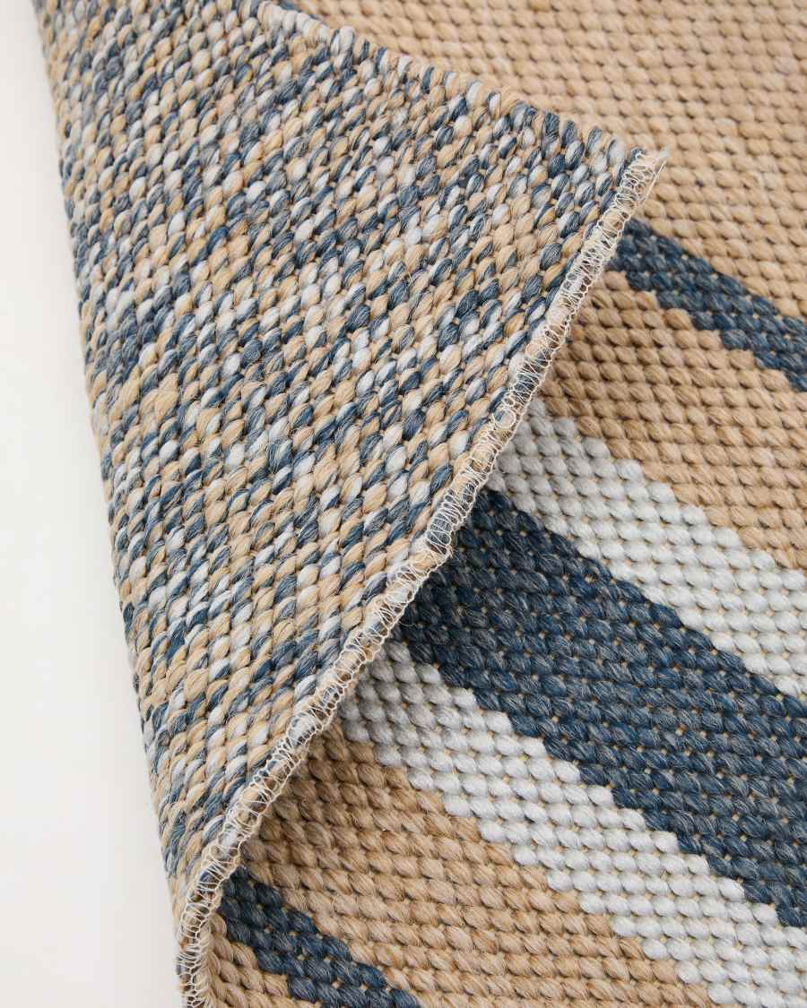 Pareto two-tone coloured rug - made from synthetic fibres 160 x 230 cm