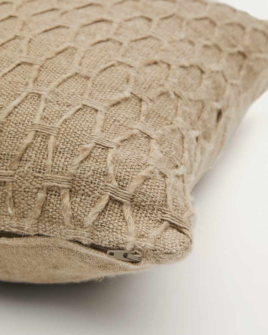 Satae 100% natural linen cushion cover 45 x 45 cm