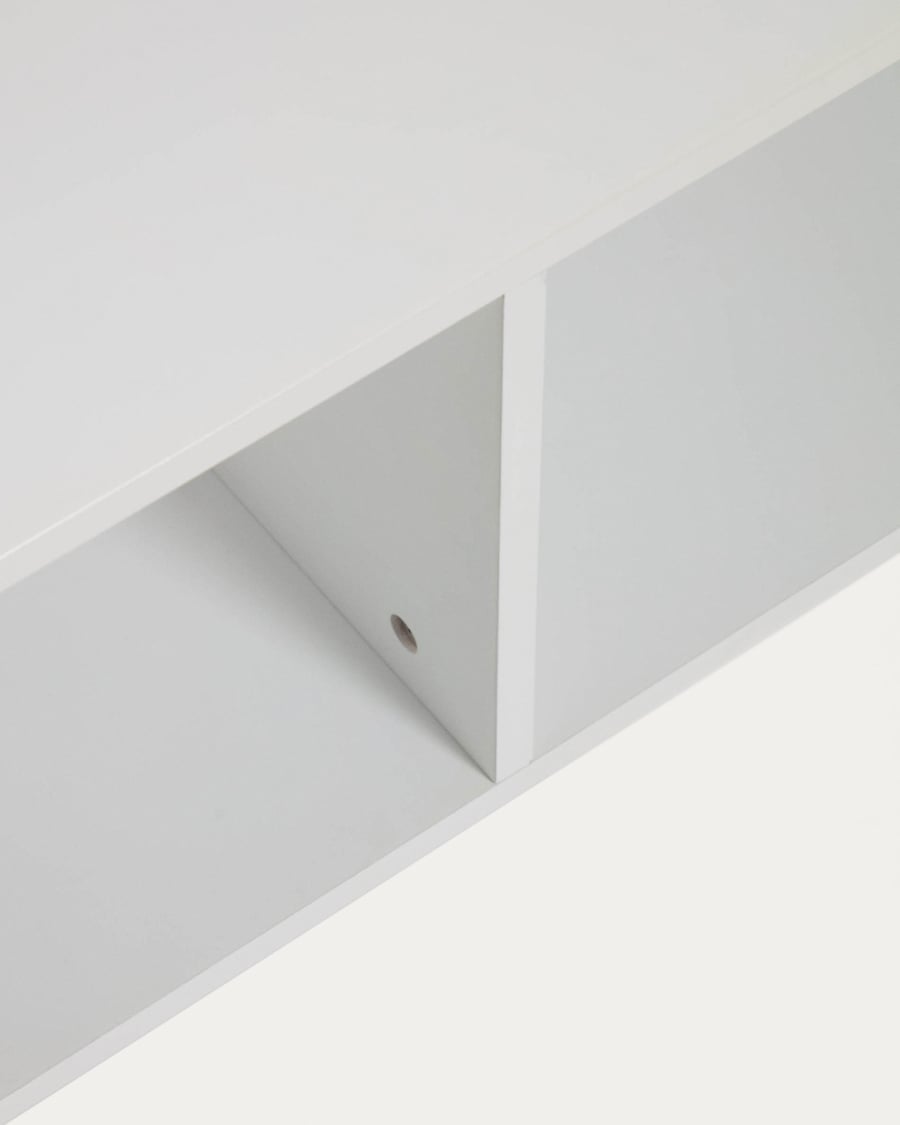 Nunila storage unit in white MDF 78 cm