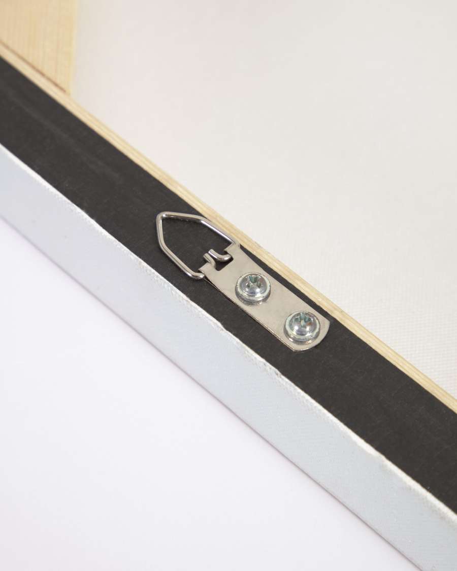 Vespera white and grey canvas 50 x 150 cm