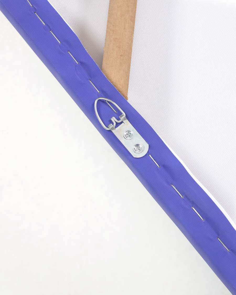 Zoeli blue abstract canvas 50 x 50 cm