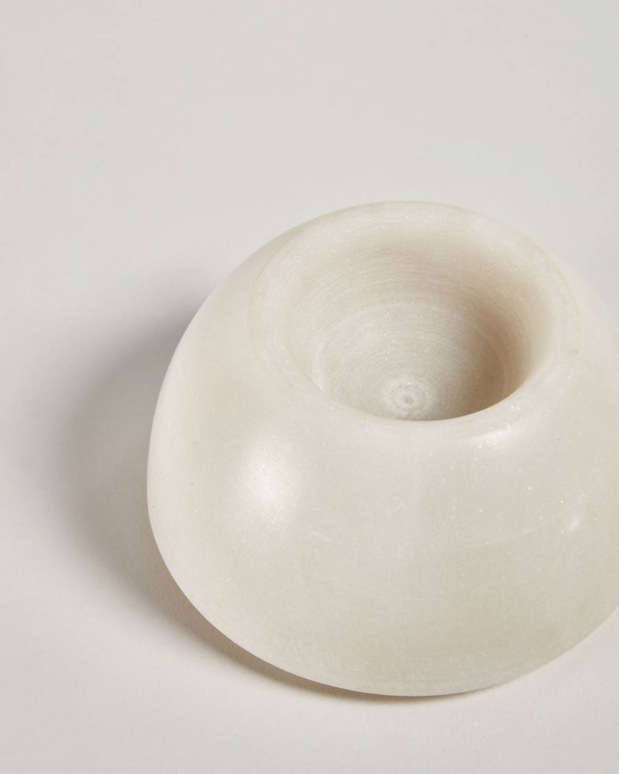 Cinderella white marble egg cup