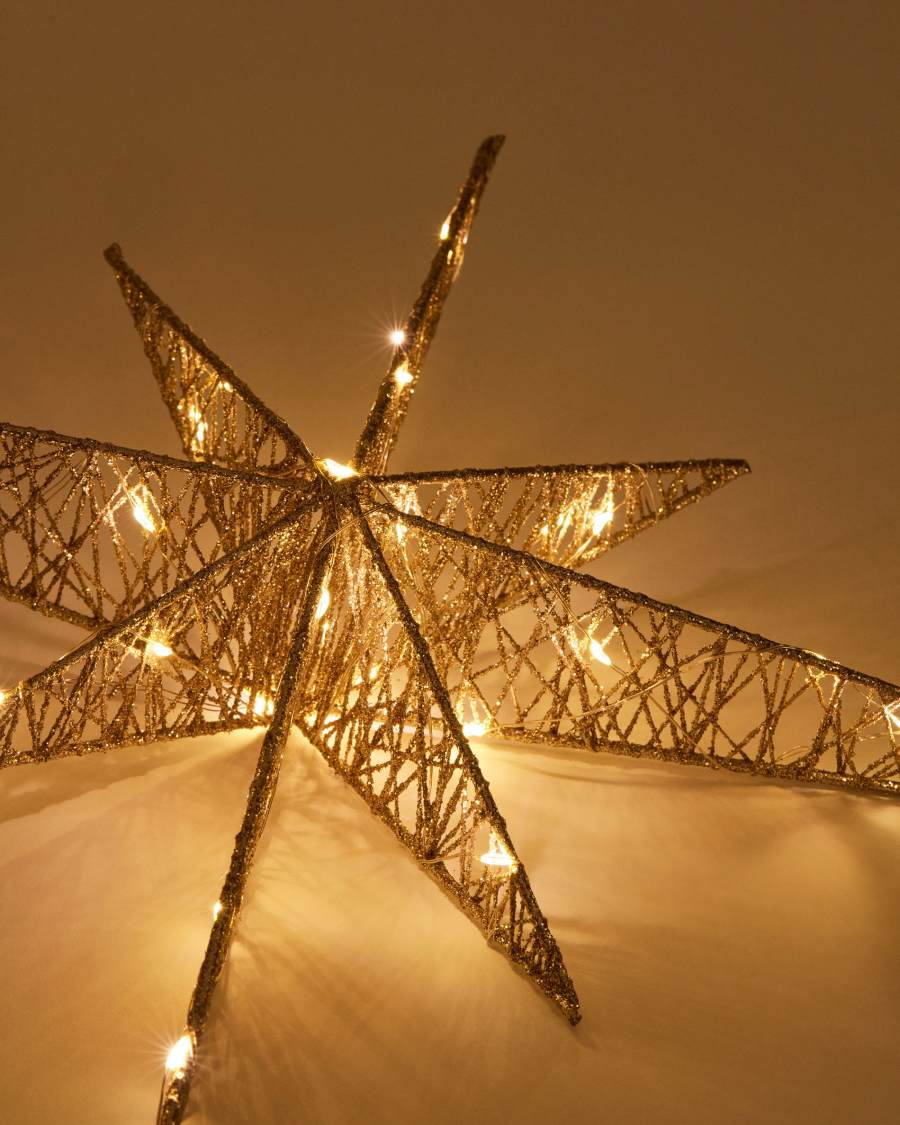 Stella luminosa Teodelina dorata