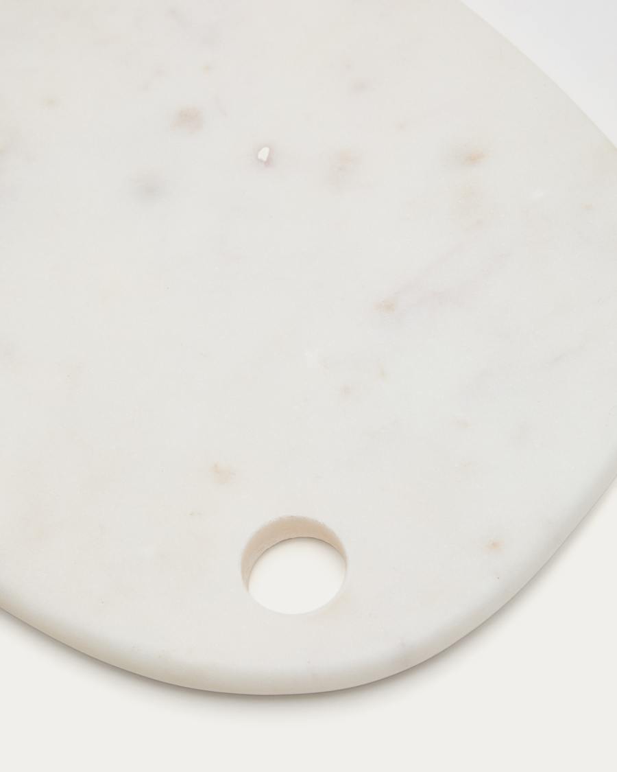 Planche de service Odar en marbre blanc