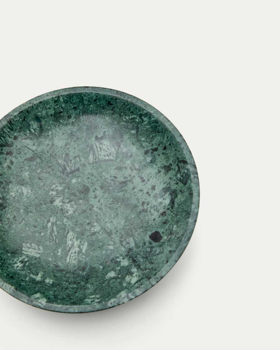 Ecin small, green marble serving plate
