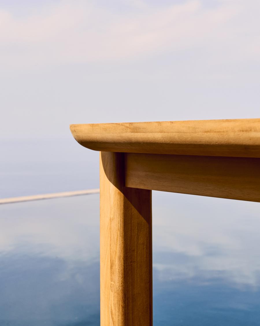 Icaro table made from solid teak wood, 280 x 112 cm, FSC 100%