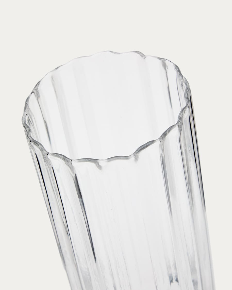 Vaso Neblan in vetro trasparente 30 cm