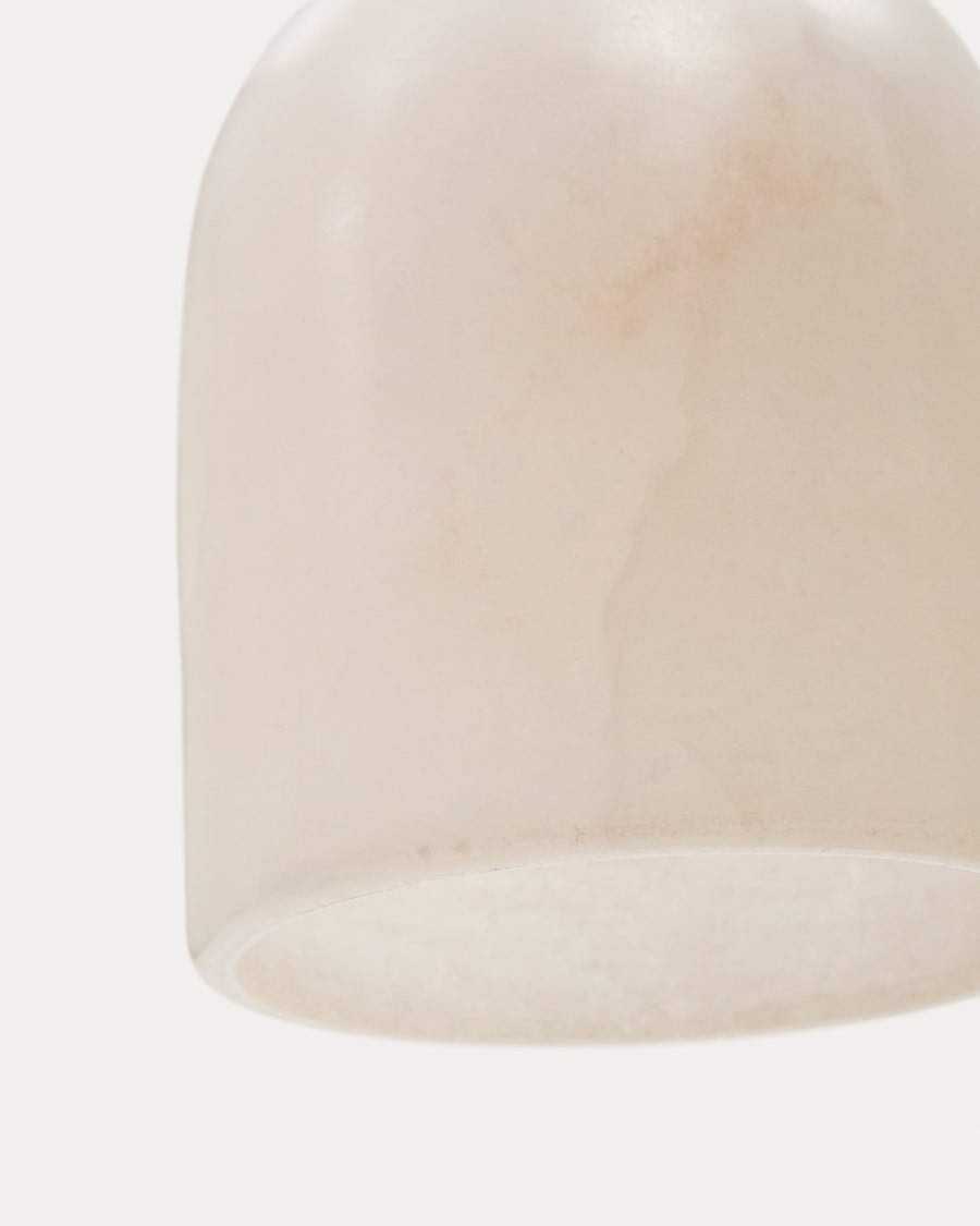 Llum de sostre Shenli d’alabastre Ø 15 cm