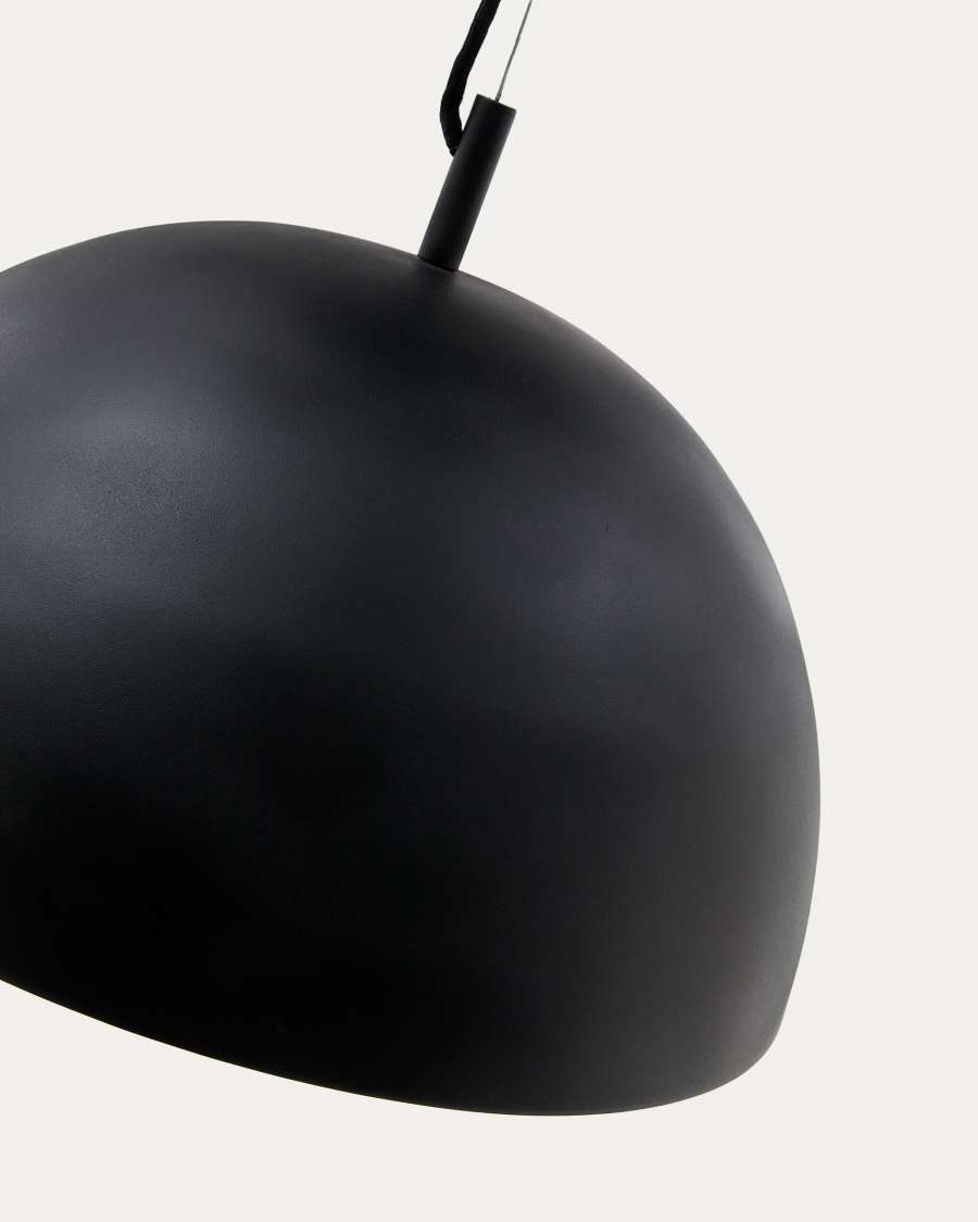 Catlar metal ceiling lamp in a black painted finish Ø 40 cm