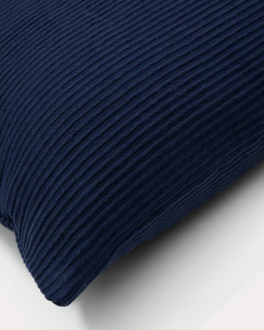 Copricuscino Minec 100% cotone blu 45 x 45 cm