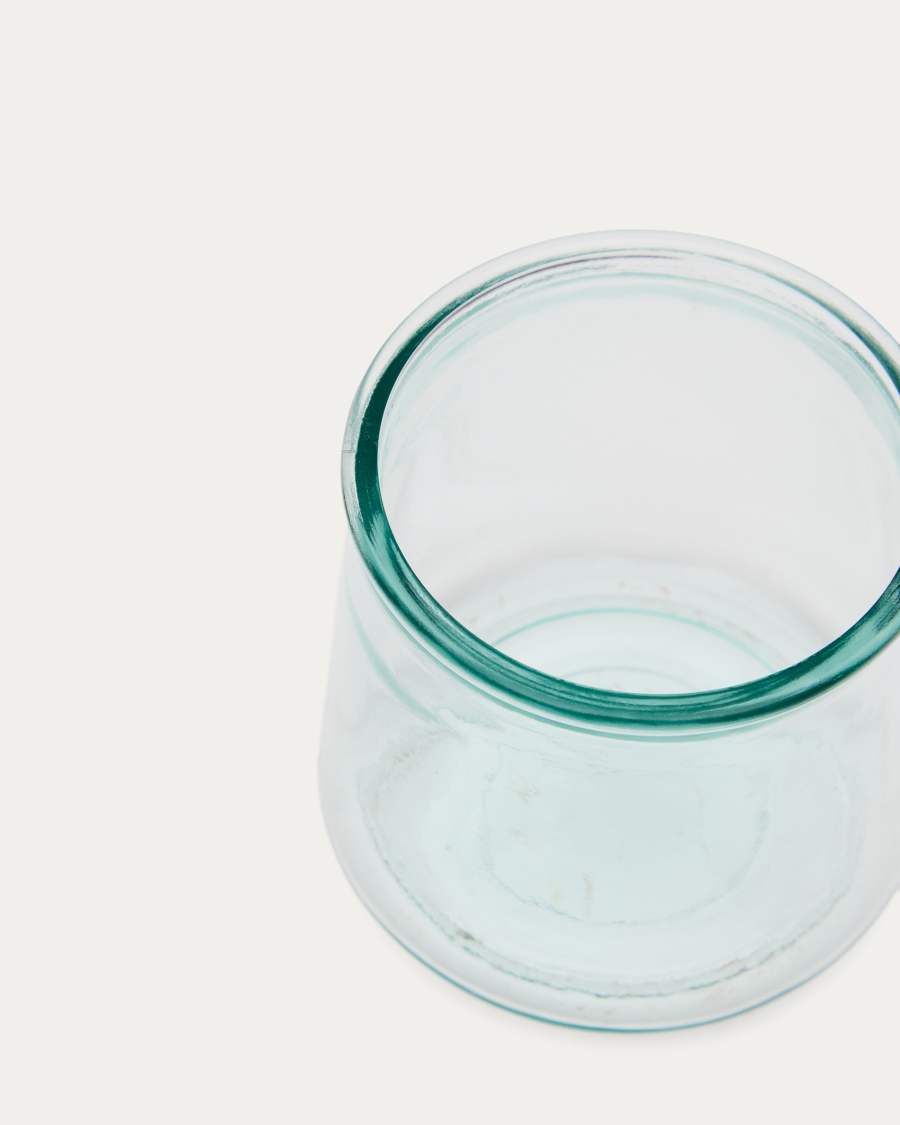 Izai transparent recycled glass