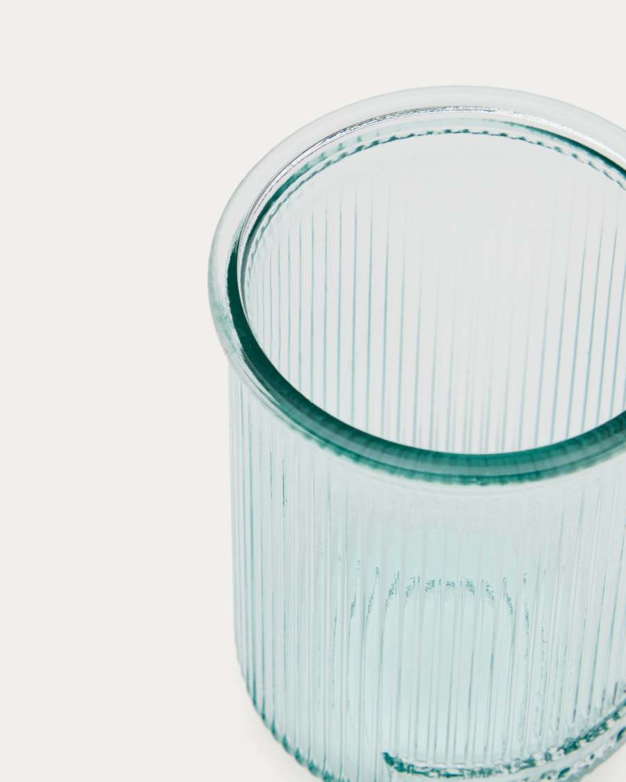 Milma Glas aus transparentem Recyclingglas