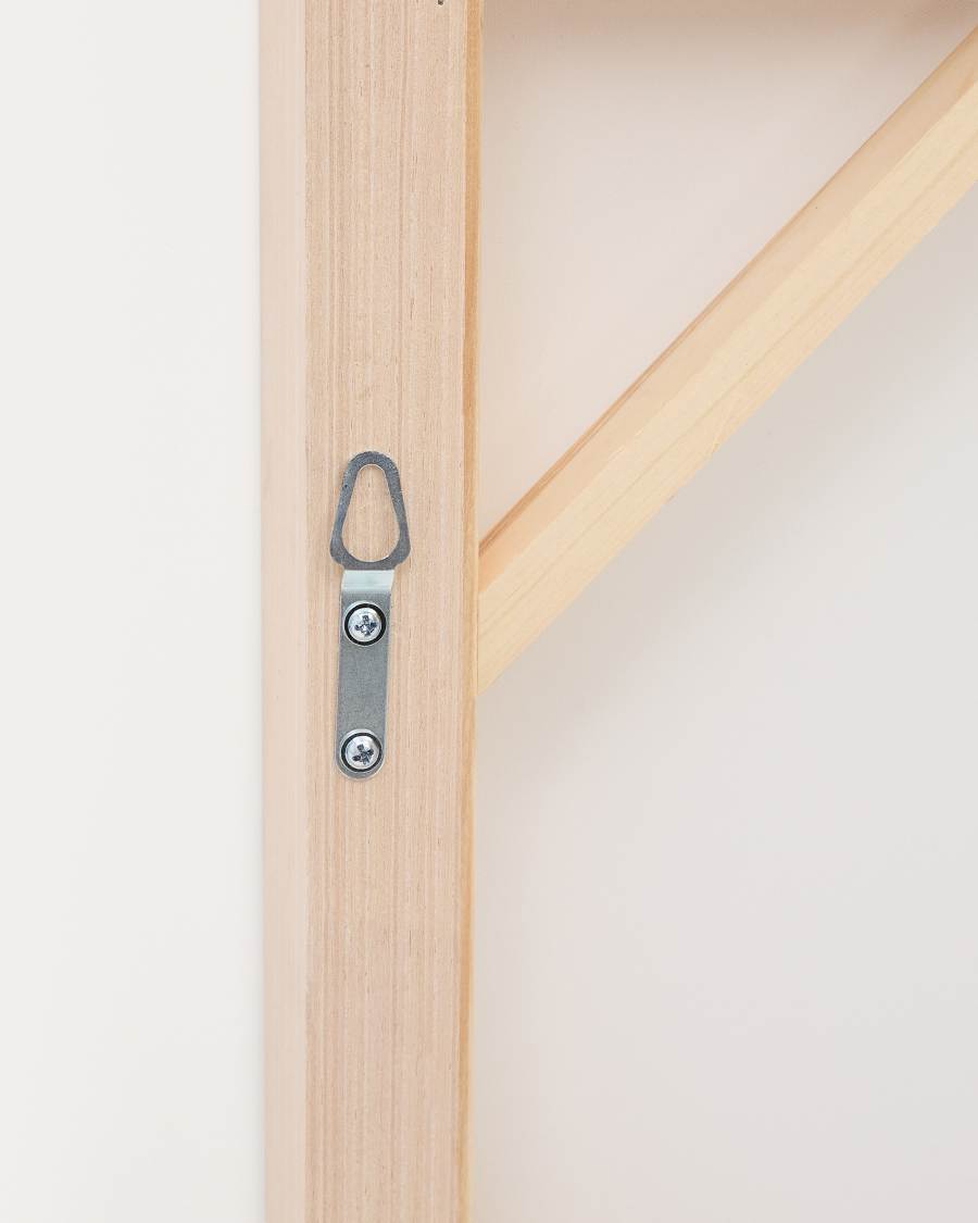 Abstraktes Bild Silpa dunkelbeige 182 x 47 cm