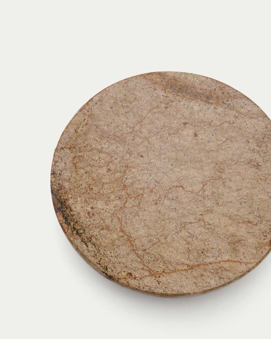 Spalsh beige marble soap dish