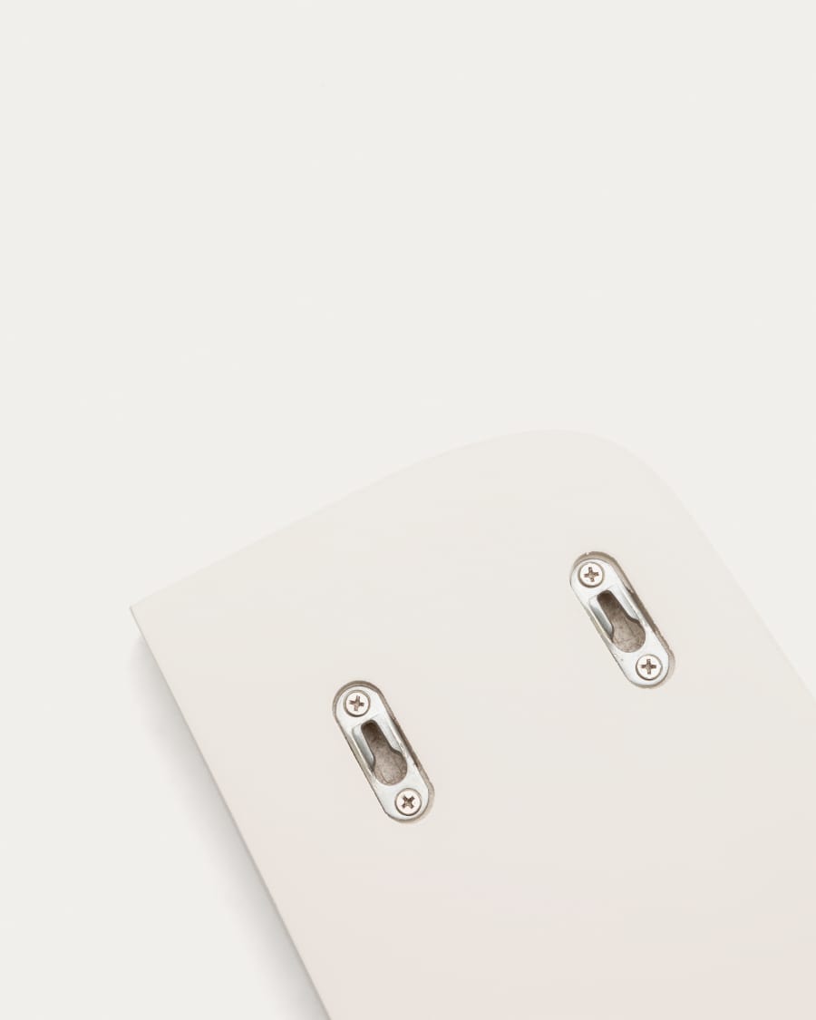 Danei white and red wall panel, 65 x 60 cm