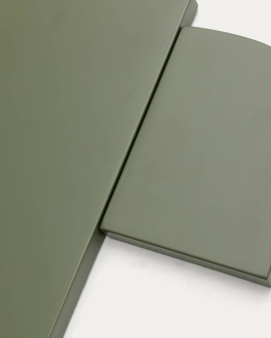 Panel ścienny Danei biało-zielony 50 x 30 cm