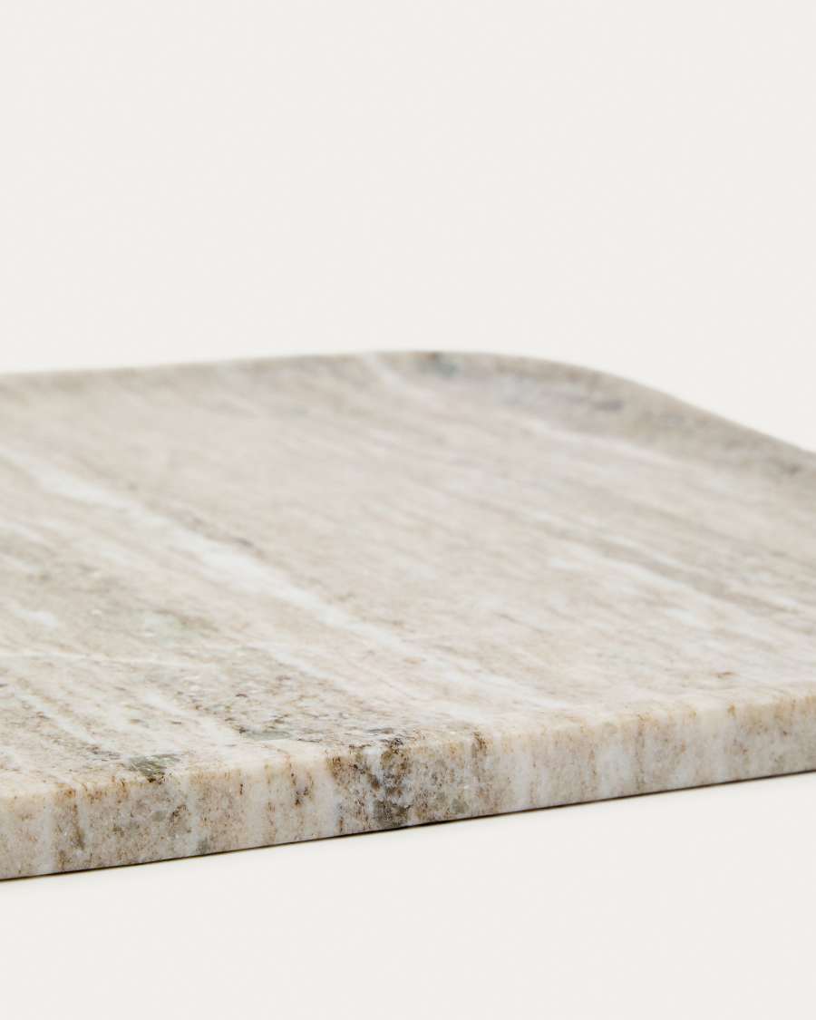Planche de service Nesa en marbre beige