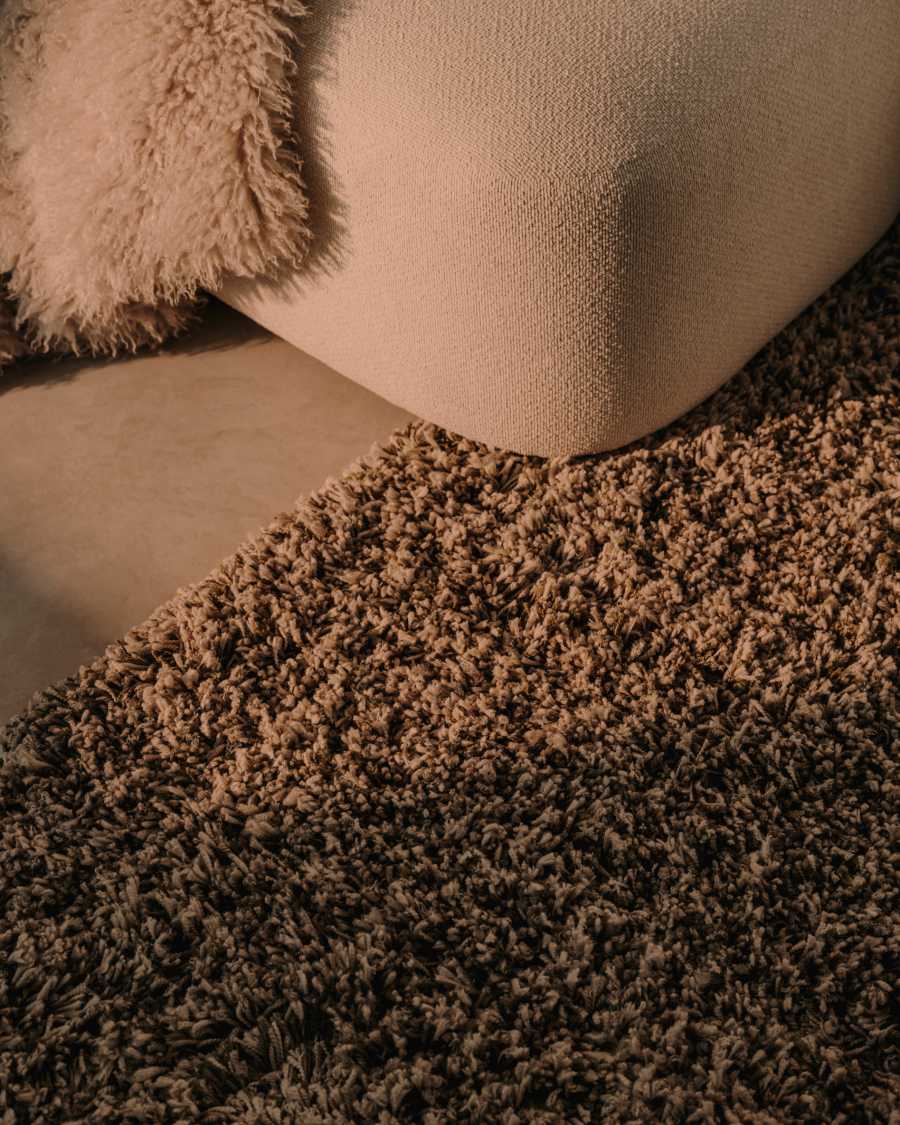 Tapis Gride à poils vert multicolore 200 x 300 cm