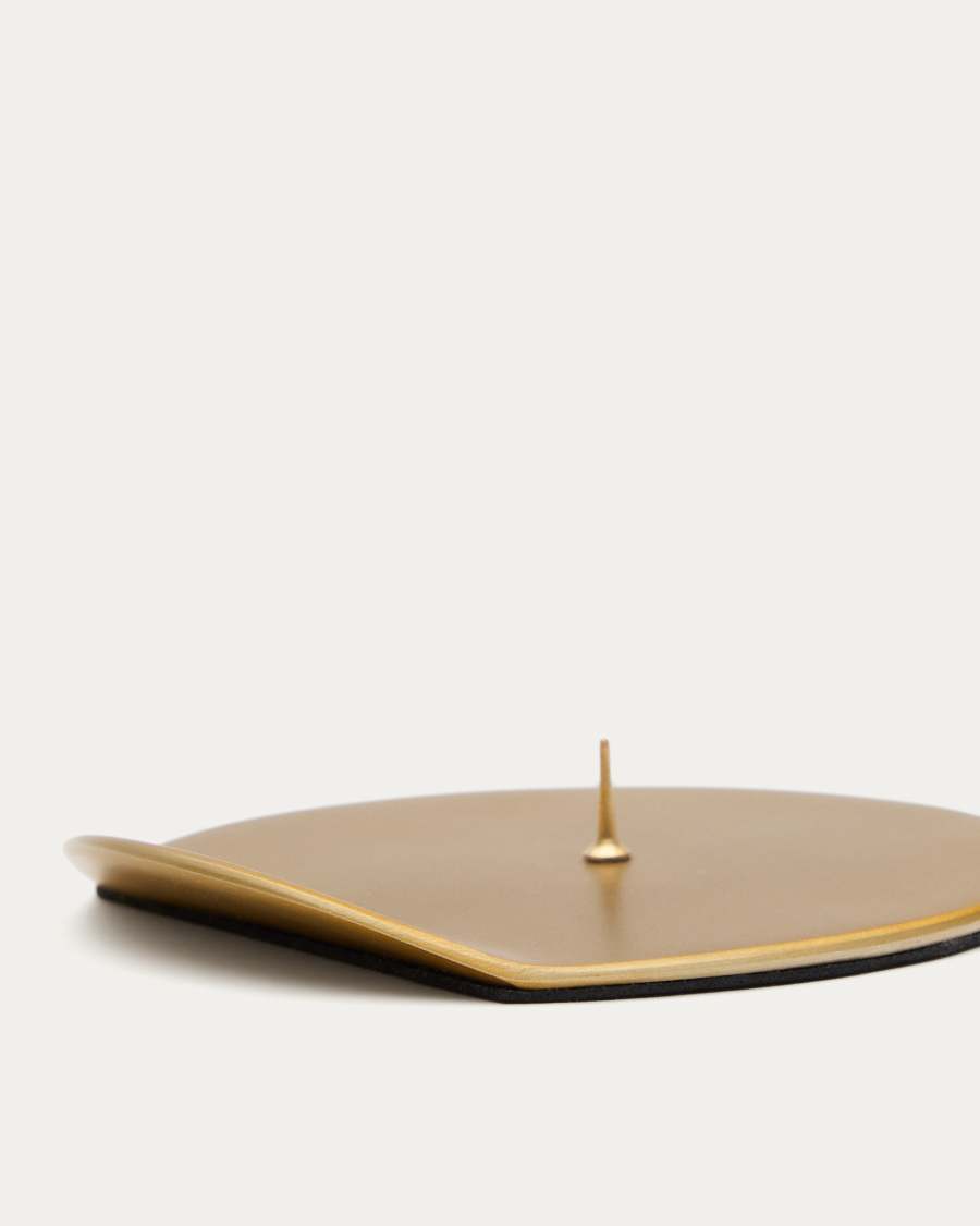 Canelobre Quira d'alumini daurat