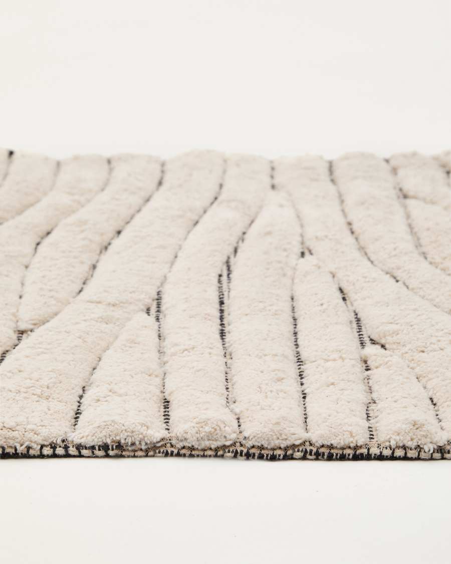 Crilda white, cotton bathmat, 50 x 70 cm