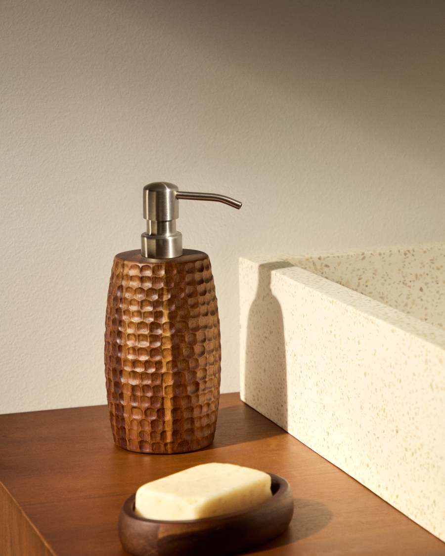 Fraz acacia wood soap dispenser FSC 100%