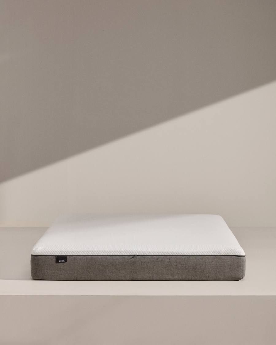 Eva viscoelastic mattress with removable cover 160 x 200 cm