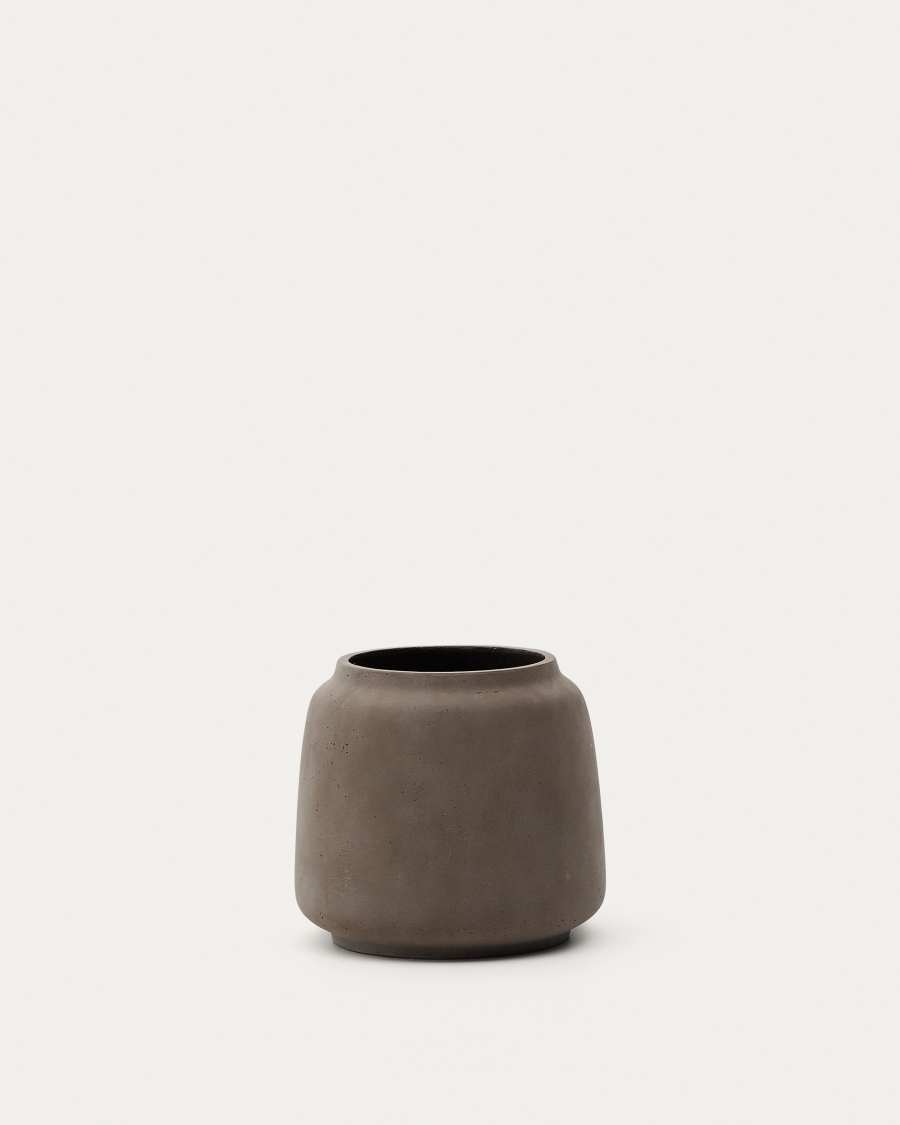 Lira terracotta-effect planter Ø40cm