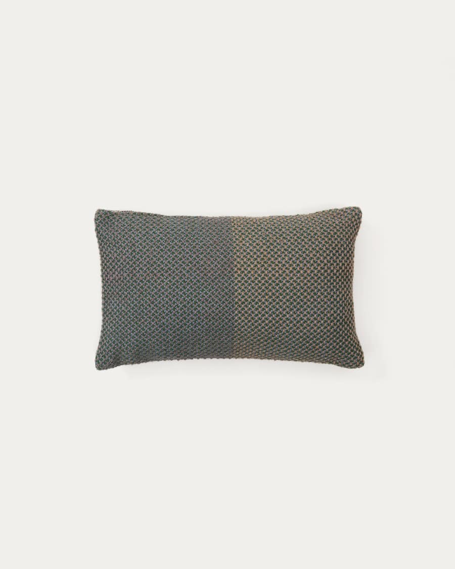Housse de coussin Mairen 100% PET verte 30 x 50 cm