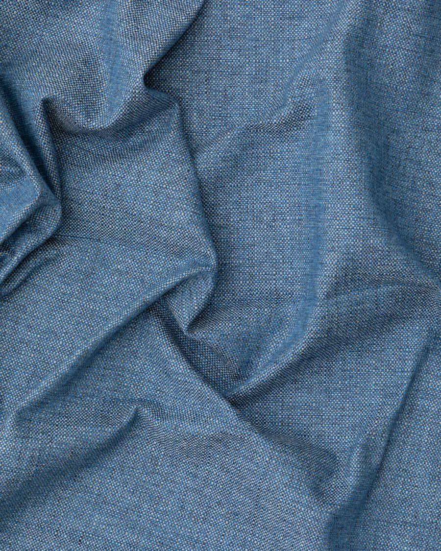 Échantillon de tissu Babel Bleu 10 x 15 cm