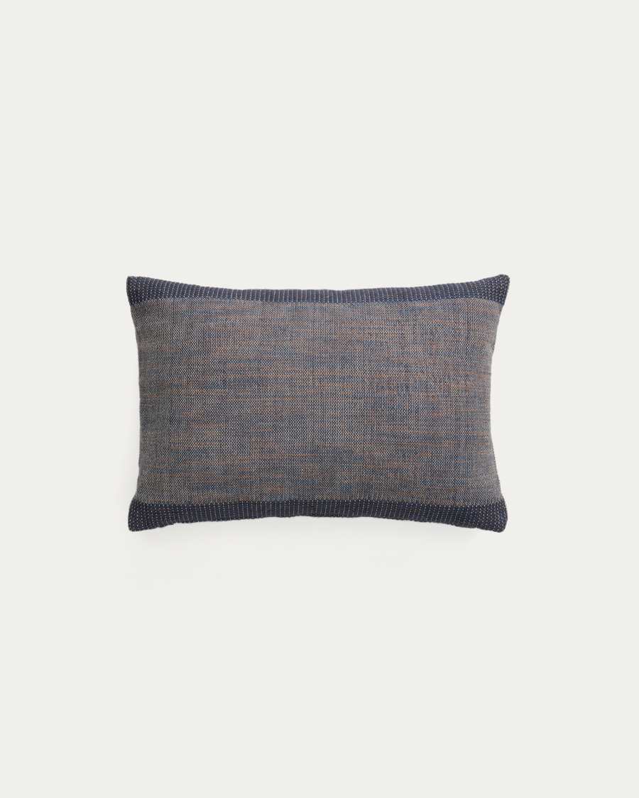 Cushion cover Delnar 100% PET blue 40 x 60 cm
