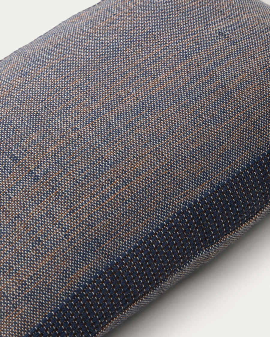 Cushion cover Delnar 100% PET blue 40 x 60 cm