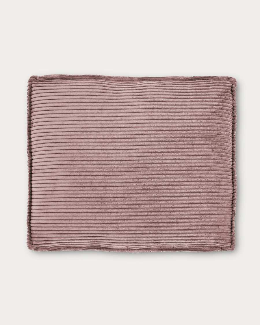 Blok cushion thick pink corduroy 50 x 60 cm