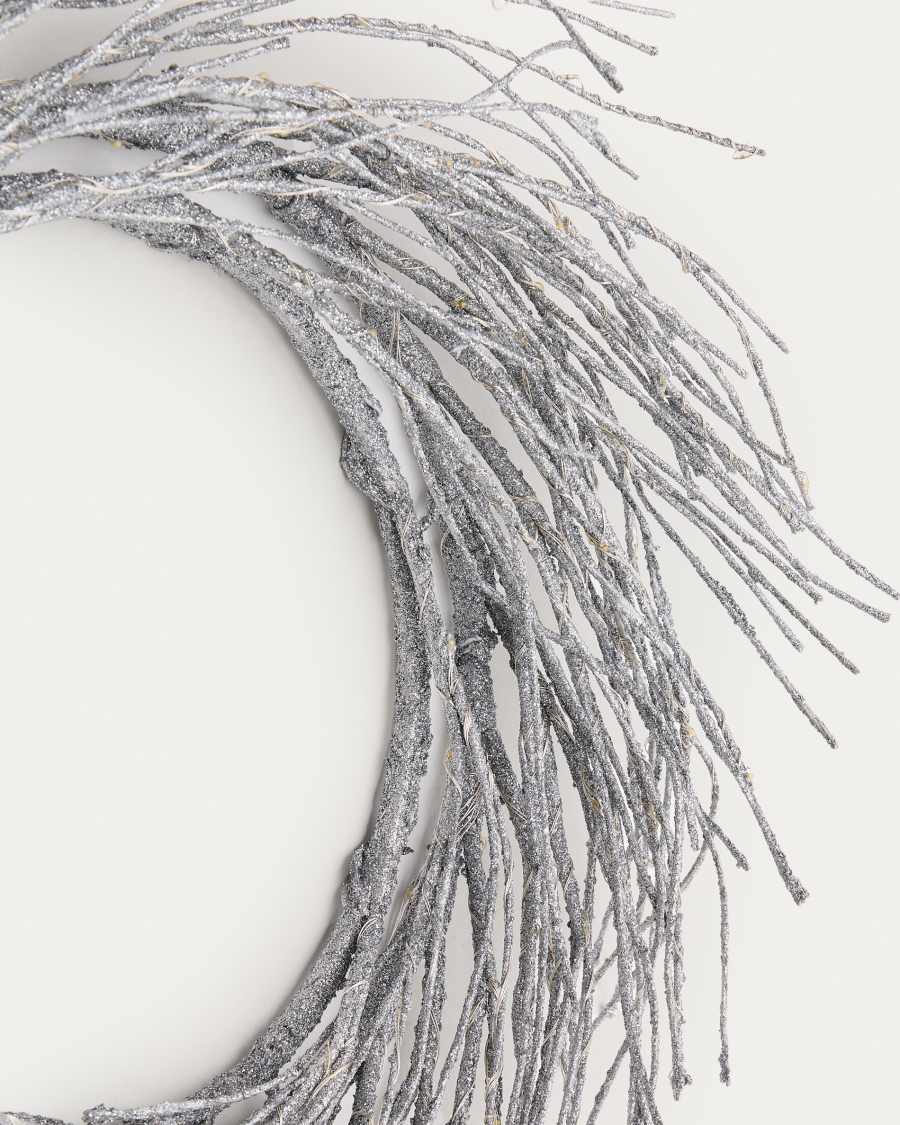 Bria lichtkrans zilverkleurig Ø 60 cm